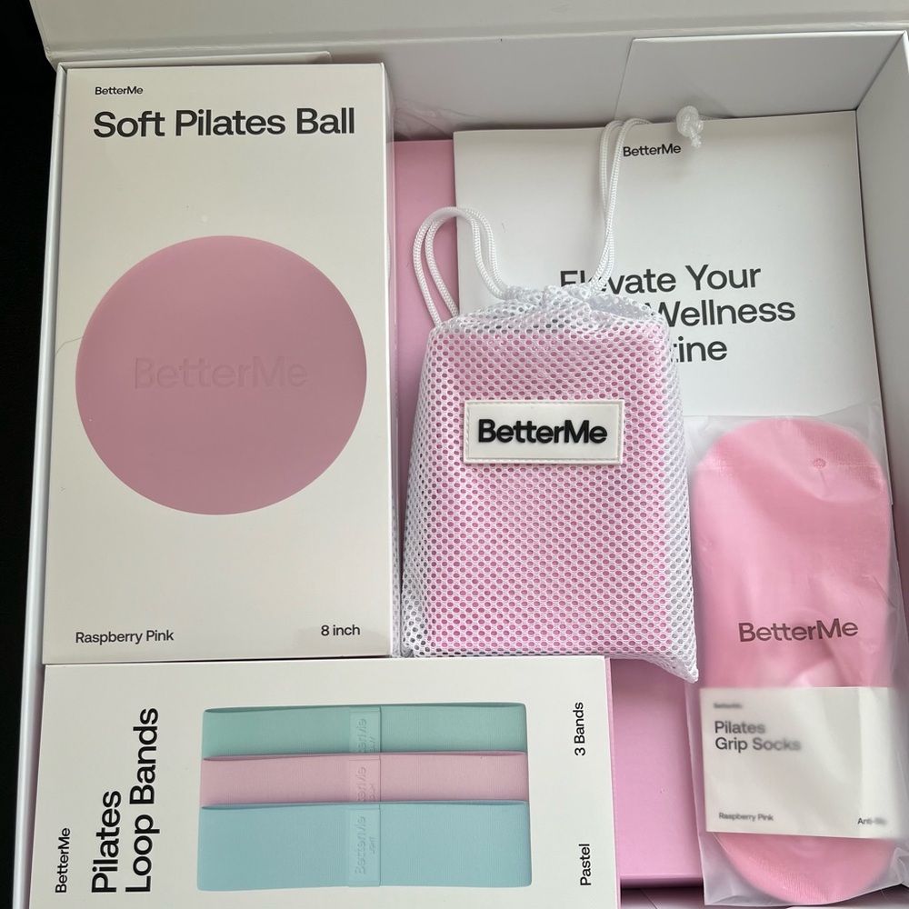 Pink Pilates Better Me
Never used - New in Box